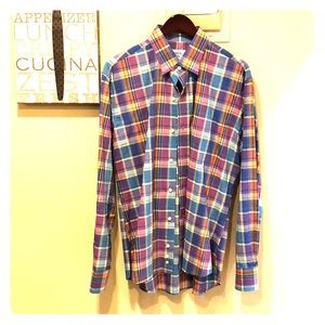 Knollcrest Slim Fit Plaid Dress Shirt